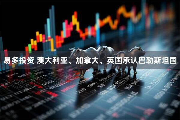 易多投资 澳大利亚、加拿大、英国承认巴勒斯坦国